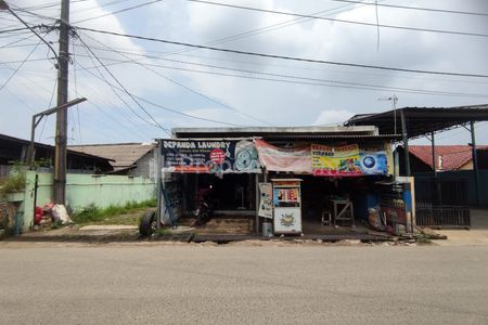 Dijual Rumah Berikut 2 Kios di Jalan Raya Buwek Sumberjaya Tambun Selatan Bekasi