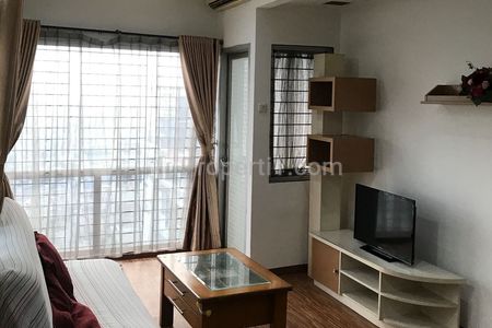 For Rent Sudirman Park Apartment in Karet Tengsin, Central Jakarta - 3 Bedroom Good View Fully Furnished