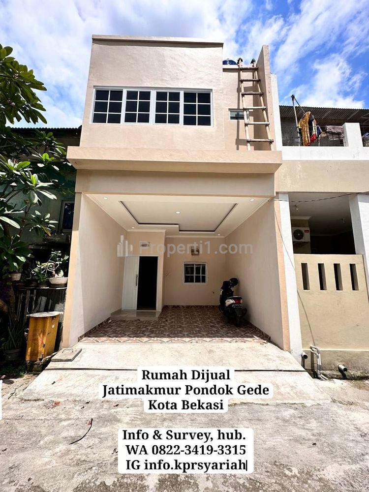 Dijual Rumah Baru  2 Lantai Jatimakmur Pondok Gede Bekasi