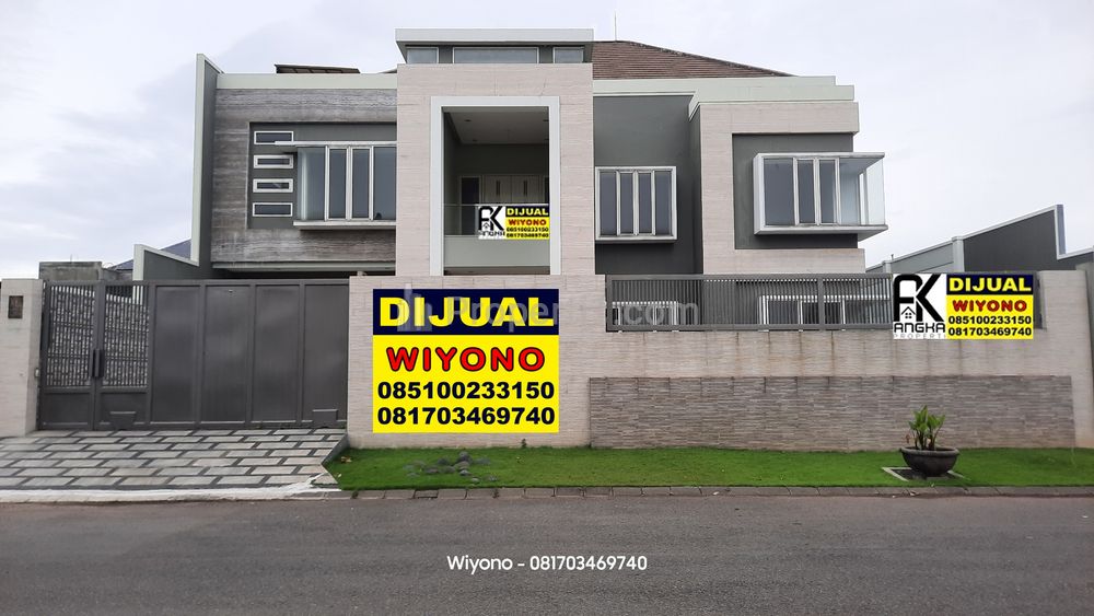 Dijual Rumah Surabaya Timur Mewah dan Istimewa Puri Galaxy dengan 9 Kamar Tidur 5 Kamar Mandi Carport 9 Mobil Rooftop Cor Bisa Jadi Tempat Olah Raga