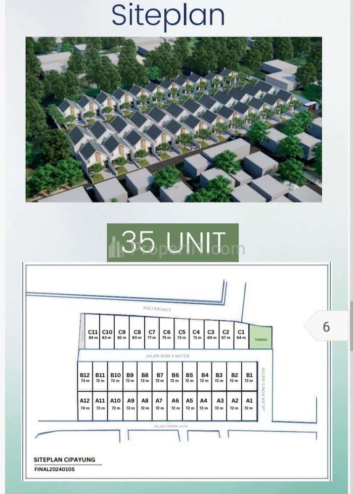 Dijual Perumahan Ananda Residence, Cipayung, Depok