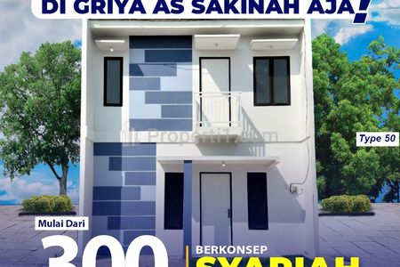 Jual Rumah Syariah di Madiun, 2 Menit SMPN 1 Geger - SHM Pecah Unit