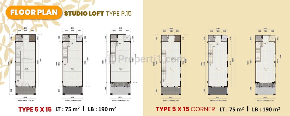 Sale New Shophouse iL Lago Studio Loft Gading Serpong