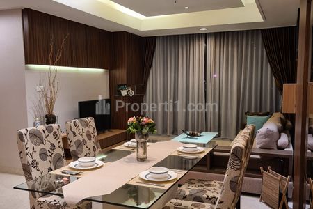 Good Unit For Rent Ascott MyHome Apartemen Ciputra World 1 Jakarta - 2+1 BR Fully Furnished