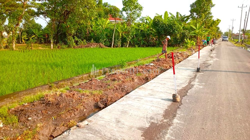 Jual Tanah Strategis Luas 1.280m2 di Masaran Sragen - Cocok Dibangun Pabrik atau Gudang