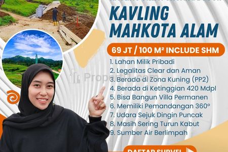 Jual Tanah Kavling Strategis di Sukamakmur, Jalur Puncak 2 Bogor, Free SHM, Investasi Cerdas untuk Masa Depan