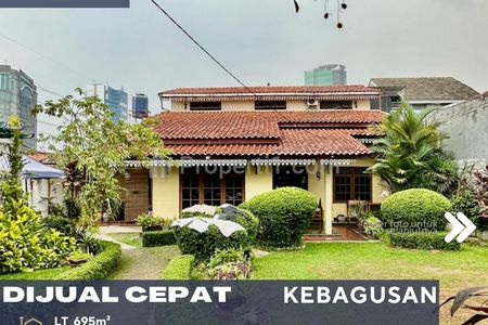 Jual Rumah Lama Terawat di Kebagusan Pasar Minggu Jakarta Selatan