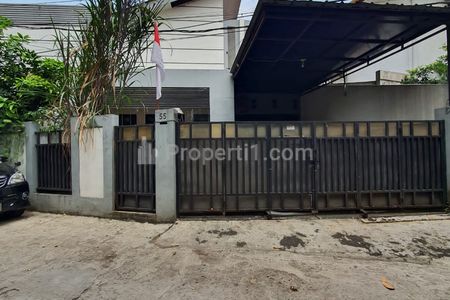 Dijual BU Rumah 1 Lantai Lokasi Strategis di Jalan Kebagusan, Jagakarsa, Jakarta Selatan