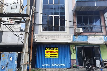 Dijual / Disewakan Ruko Surabaya Selatan di Jalan Jemursari dekat Margorejo dan Prapen