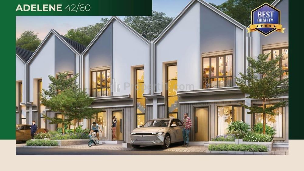 Jual Rumah Baru Mewah Scandinavia di Pinggir Jl Raya Jakarta Bogor - The Ayase Kemang Bogor 