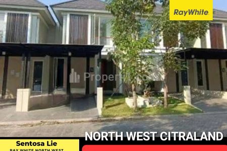 Dijual Rumah North West Park - Lake - Central - Hill Citraland Surabaya SPESIAL 5+1 Kamar Tidur plus ROOFTOP Modern 2 Lantai Siap Huni