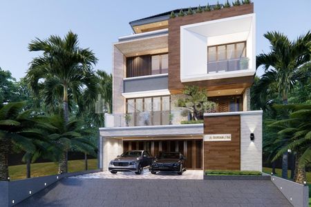 Jual Rumah Baru Mewah 4 Lantai di Jagakarsa Jakarta Selatan
