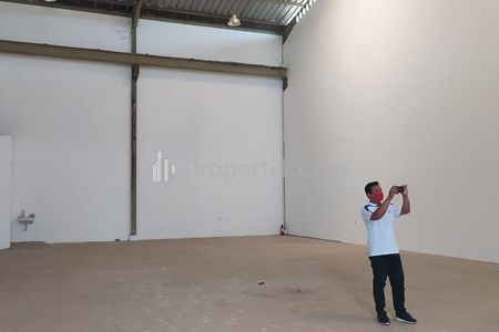 Sewa Gudang Siap Pakai di Legok Tangerang, Tipe 23.5 x 12 m², Luas Bangunan 282 m²