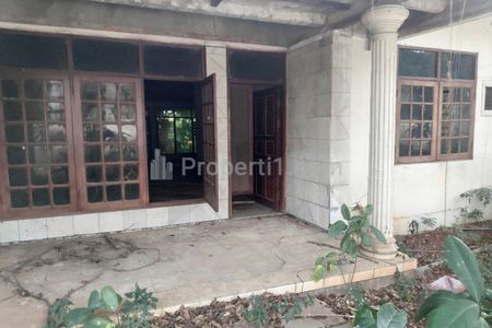 Dijual Rumah Komplek Lama Hitung Tanah LT 420 m2 di Warung Buncit, Jakarta Selatan - SHM
