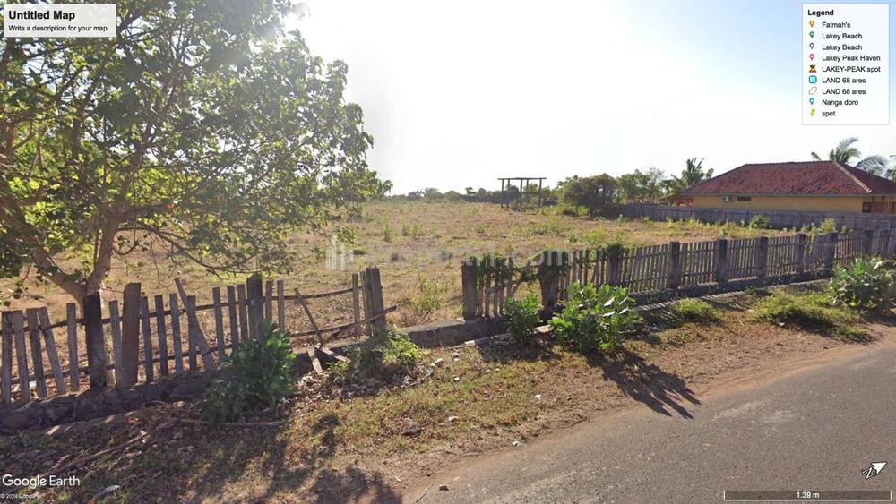 Dijual Tanah Los Pantai Dekat Lakey Beach Hu'u Dompu Sumbawa