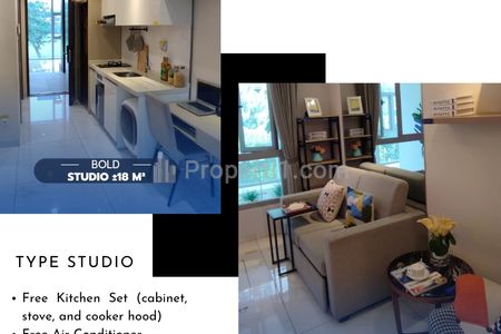 Dijual Apartment Sky House Alam Sutera+Tipe Studio Semi Furnished