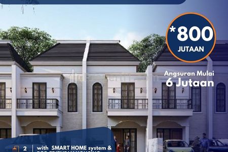Jual Rumah Baru Premium 2 Lantai di Timur Jakarta Bonus Kolam Renang