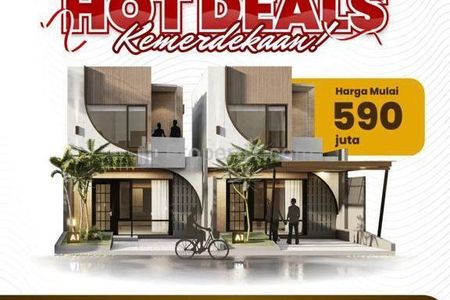 Jual Rumah Baru di Perumahan Aretha Raya Living Ciganitri Bandung