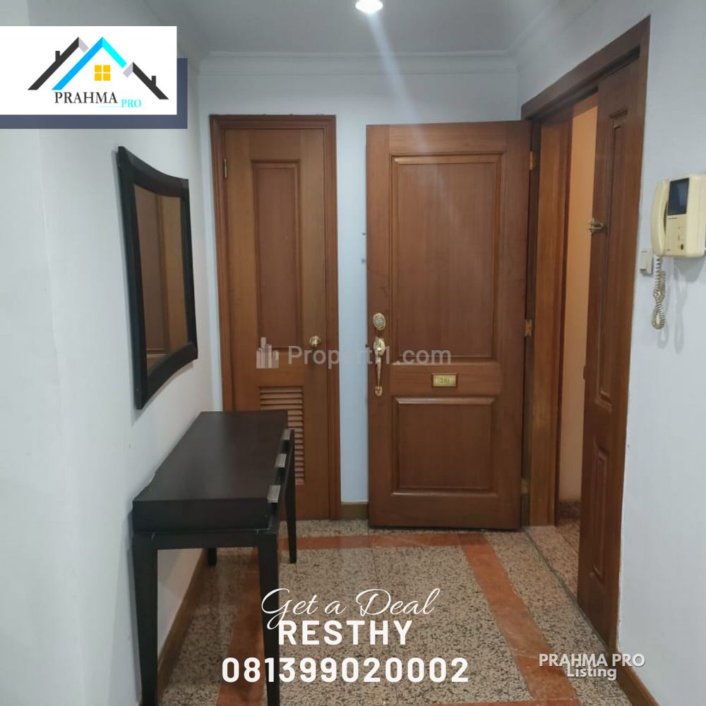 Tanah Abang Jakarta Pusat Apartemen Pavilion Dijual - 1 BR Fully Furnished