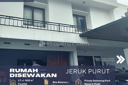 Rumah Mewah Siap Huni Disewakan di Jeruk Purut Cilandak Jakarta Selatan
