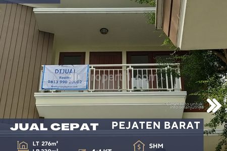 Pejaten Barat Jakarta Selatan Rumah Baru Siap Huni Dalam Cluster Dijual