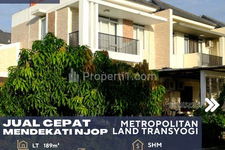 Jual Rumah Mendekati Harga NJOP di Kompleks Metropolitan Land (Metland) Transyogi Cileungsi Bogor