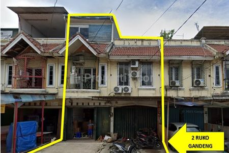 Dijual 2 Ruko 3 Lantai Gandeng Murah di Taman Palem Cengkareng Jakarta Barat