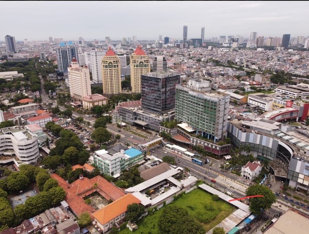 Jual Tanah Strategis Luas 4.241 m2 di depan Atrium Senen Jakarta Pust
