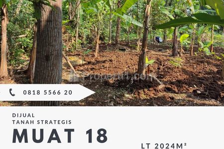 Dijual Lahan Strategis di Jalan Raden Khanafiah, Cimahpar, Bogor - Cocok untuk Cluster Muat Hingga 18 Kavling