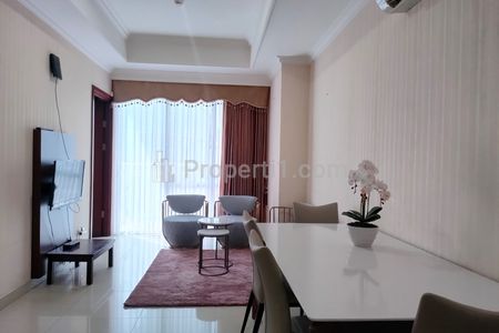 For Rent Apartemen Denpasar Residence 2 BR 60 sqm Fully Furnished, Setiabudi ( Mall Kuningan City ) Jakarta Selatan