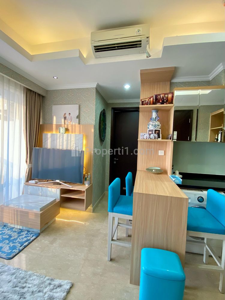 For Rent Apartemen Menteng Park - 2 Bedroom Fully Furnished, Dekat TIM, RSCM, Bunda Hospital, dan Kampus UI Salemba