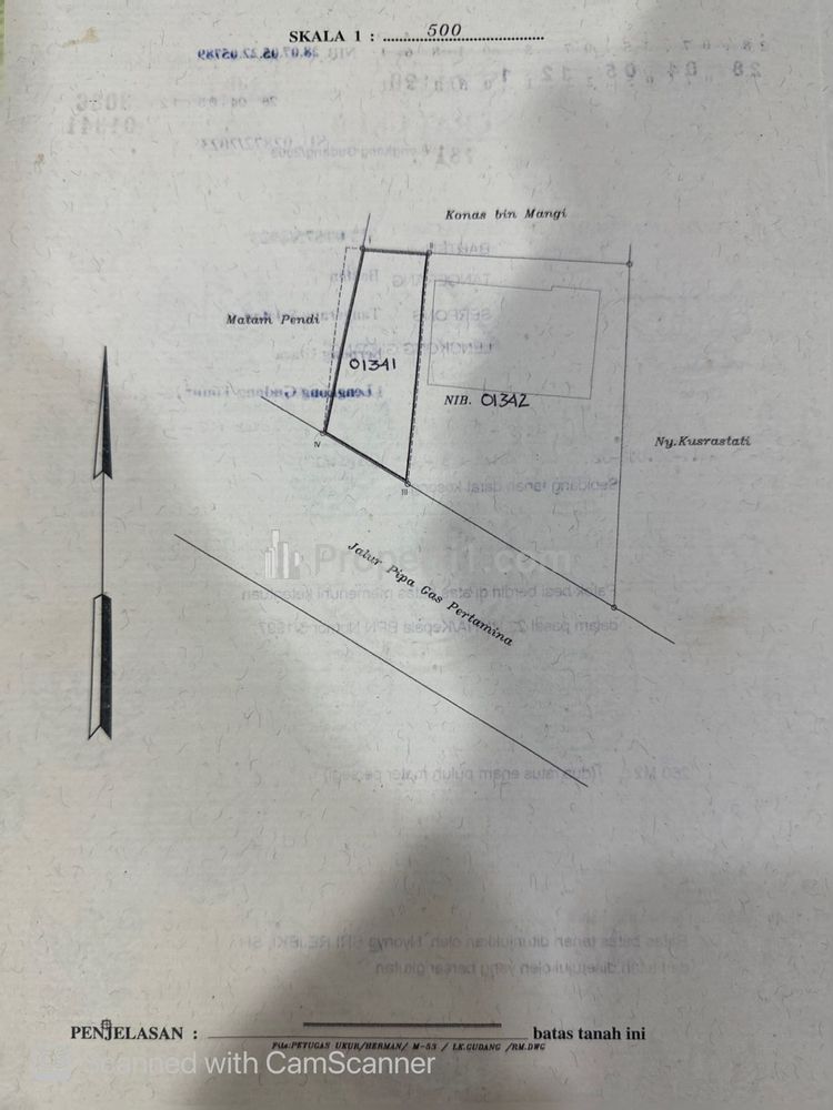 Dijual Tanah Kampung di belakang Taman Giri Loka BSD