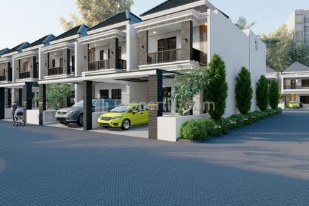 Jual Rumah Desain American Style Konsep Smart Home di Blimbing Malang - Aruna Sulfat Residence