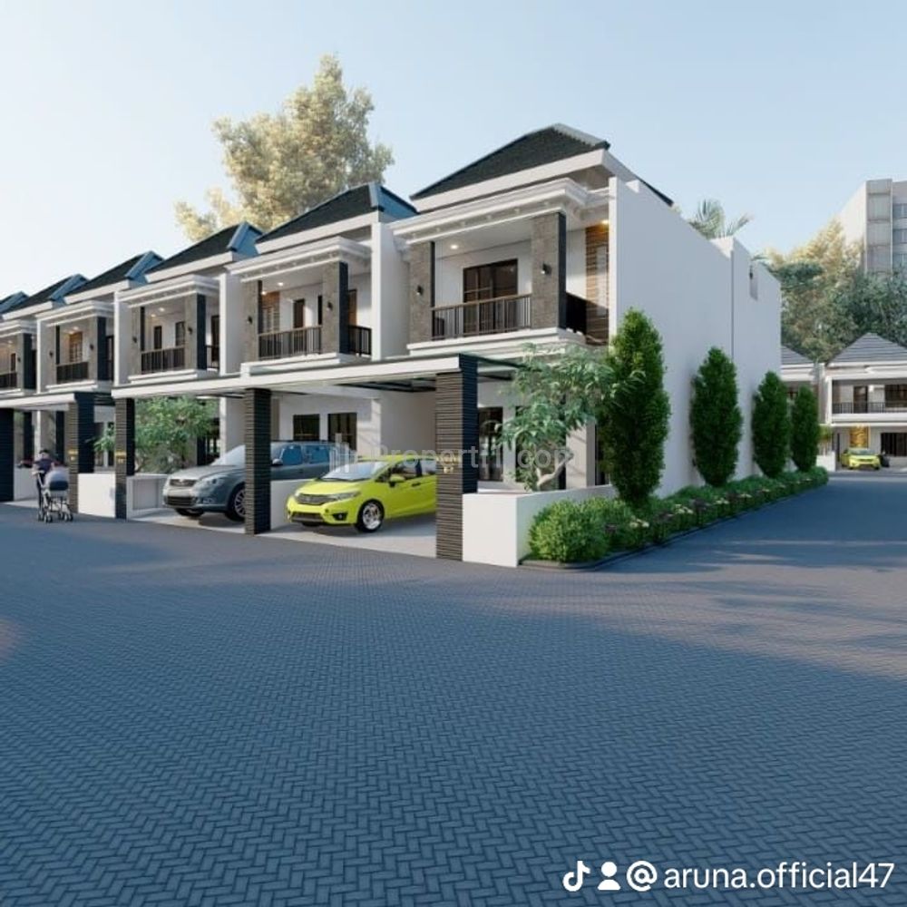 Jual Rumah Desain American Style Konsep Smart Home di Blimbing Malang - Aruna Sulfat Residence