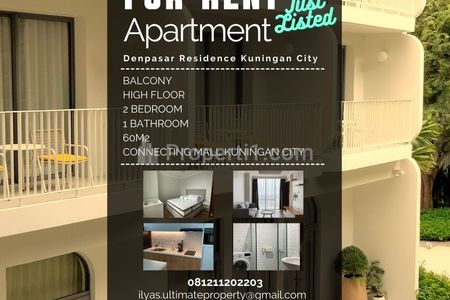 Jual Apartemen 2 Bedrooms Denpasar Residence Kuningan City Jakarta Selatan