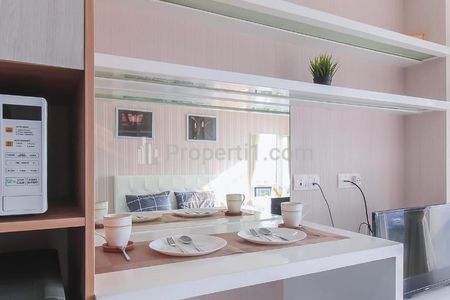 Sewa Apartemen Menteng Park Tower Diamond Jakarta Pusat Tipe Studio BR Fully Furnished