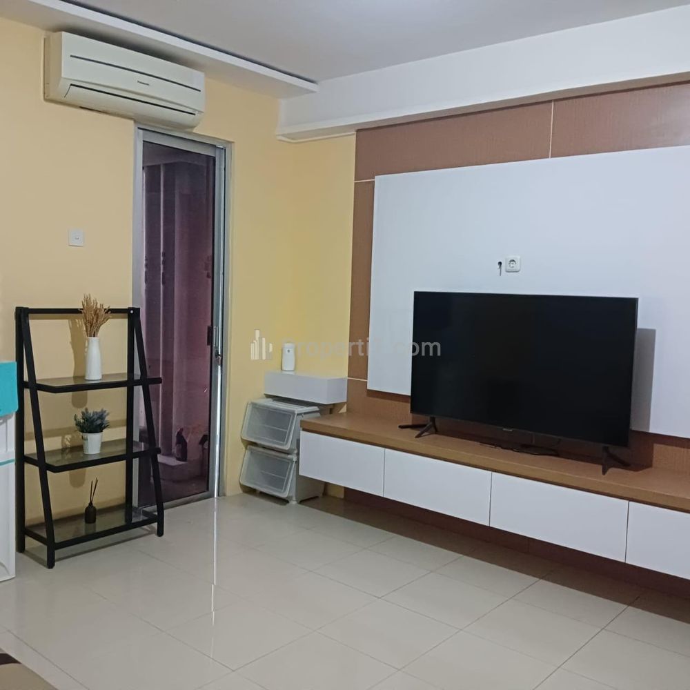 Dijual / Disewakan Apartemen Bassura City Type 3BR Dimodif Menjadi 2BR - Lantai 3, Pool View, SHMSRS, Bisa KPA Bank, For More Info : 0813-1838-1838