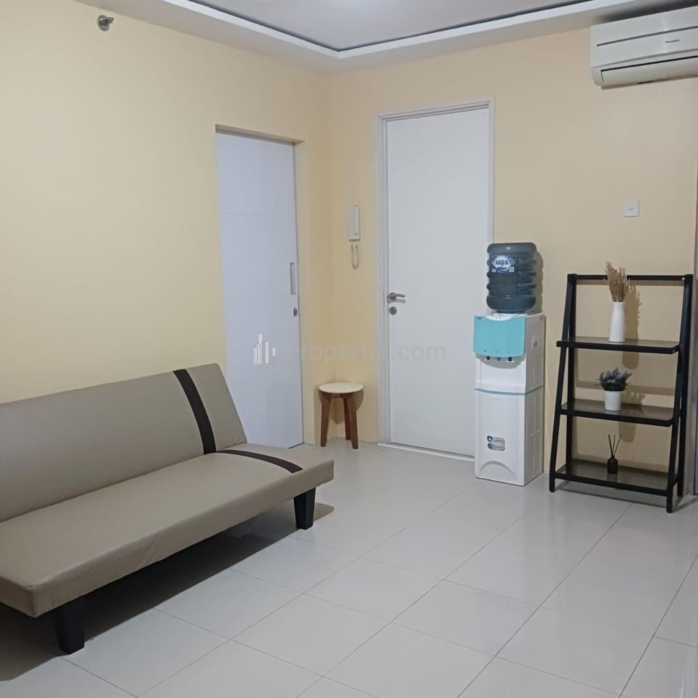 Dijual / Disewakan Apartemen Bassura City Type 3BR Dimodif Menjadi 2BR - Lantai 3, Pool View, SHMSRS, Bisa KPA Bank, For More Info : 0813-1838-1838