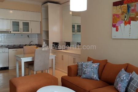Sewa Apartemen Batavia Benhil 1 Bedroom Full Furnished, Dekat Sudirman dan Semanggi