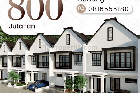 Jual Rumah Eropa Modern 2 Lantai Lokasi Pintu Gerbang Sidoarjo Harga Minimalis - Palatium Living