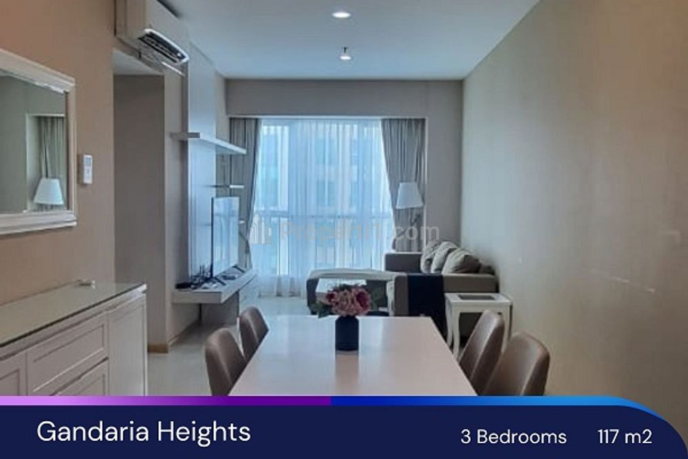Disewakan Unit 3 Bedroom di Gandaria Heights Jakarta Selatan