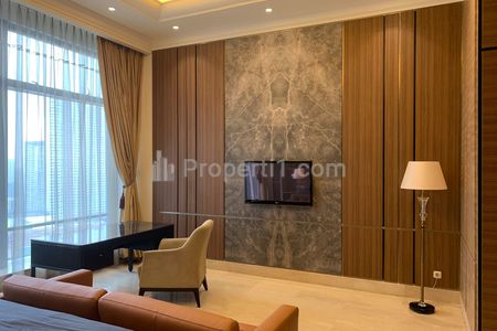 Unit Apartemen 4 Bedroom High Floor Marvellous View Airlangga Ritz Carlton Disewakan – Jakarta Selatan