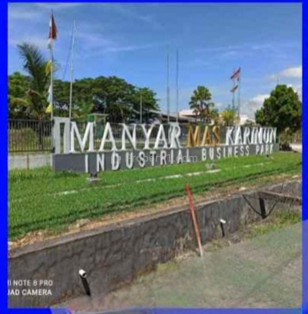 Dijual Gudang Industri Luas 756 m2 di Manyar Mas Karimun Gresik  - Ada Jembatan Timbang Dekat Pelabuhan Internasional JIIPE