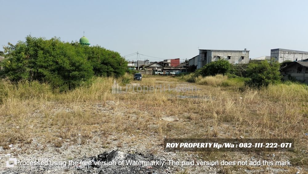 Disewakan Tanah di Marunda 7.585 m2, dekat Marunda Center dan Pintu Tol Marunda