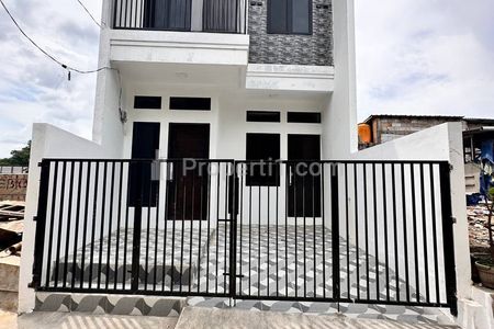 Dijual Rumah Baru 2 Lantai Siap Huni Lokasi Strategis di Pekayon Pasar Rebo Jakarta Timur