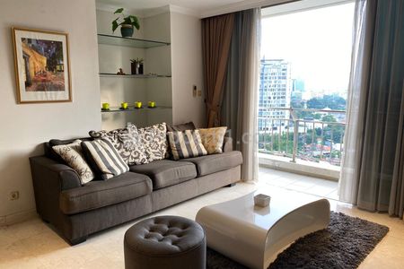 GOOD UNIT! Sewa / Jual Apartemen Sudirman Mansion Jakarta Selatan – 3 BR 145m2 Fully Furnished