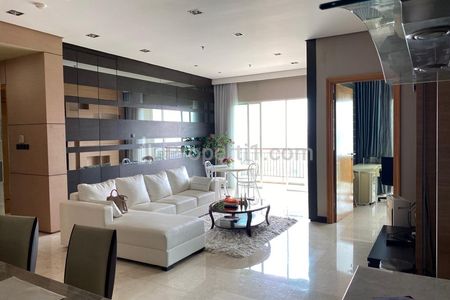 Sewa Apartemen Senayan Residence - 3 BR Luas 165 m2 Fully Furnished