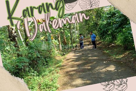 Dijual Tanah Murah Lokasinya Daleman, Kecamatan Tuntang, Kabupaten Semarang