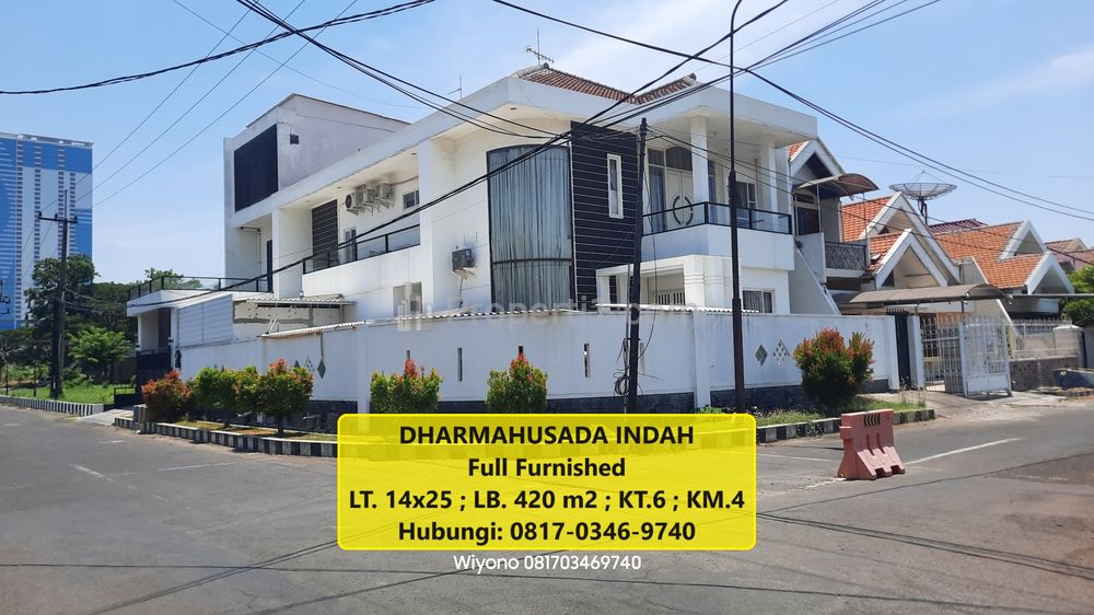 Disewakan Rumah Fully Furnished Dharmahusada Indah Dekat RSUD dr. Soetomo Surabaya Timur