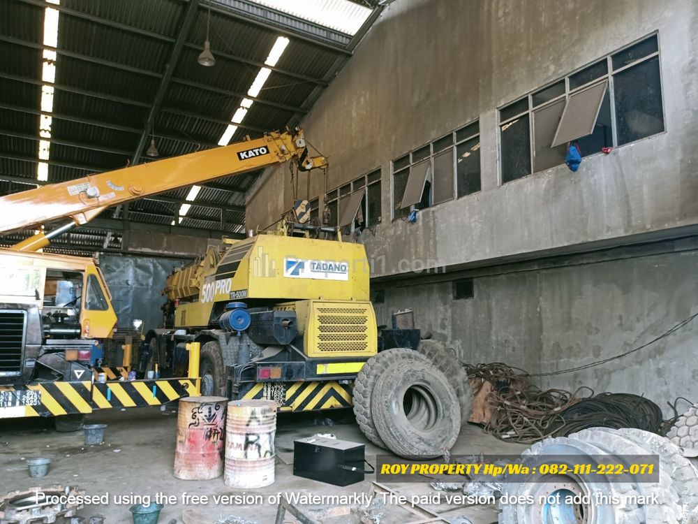 Dijual Gudang di Cakung Cilincing LT 5.800 m2 di Pinggir Tol Cakung, Jakarta Timur